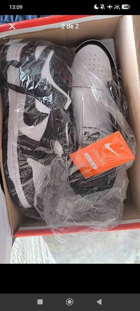 VENDO DUNK PRETO NIKE 