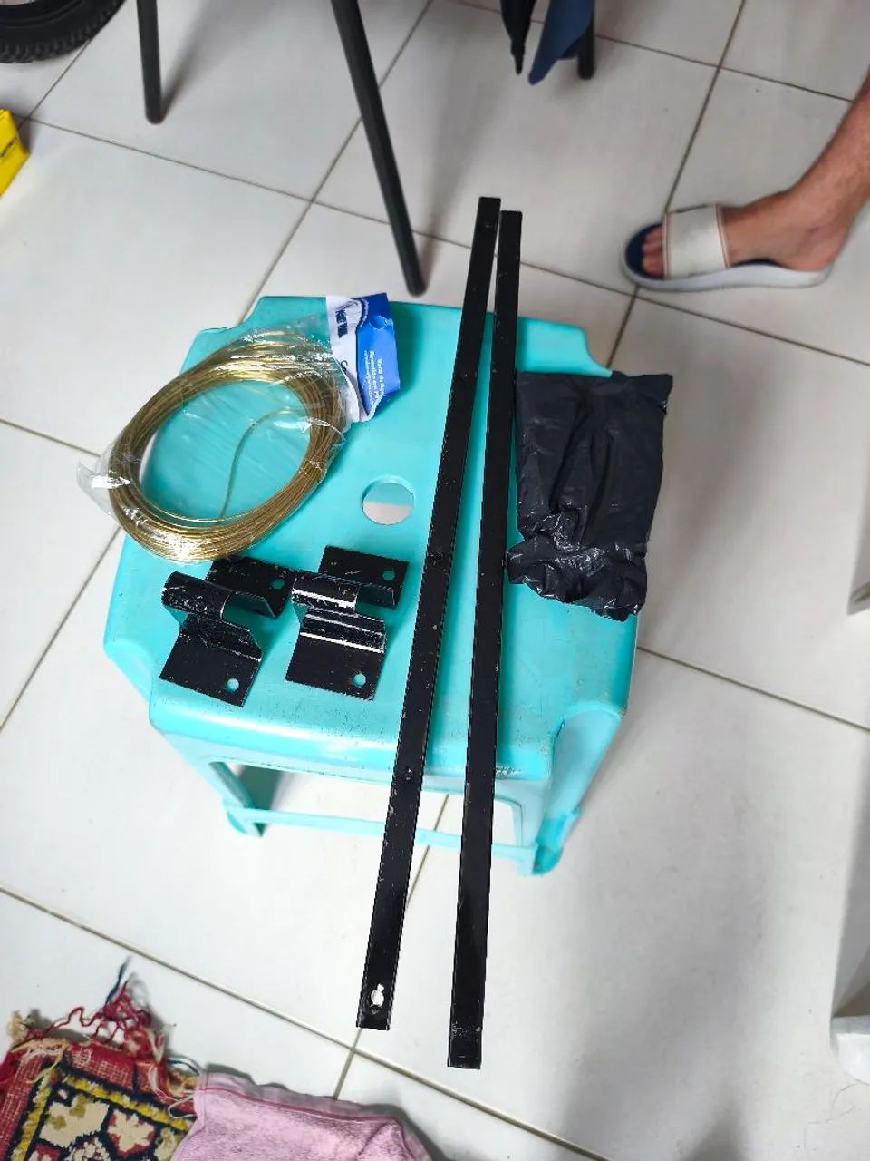 Varal moderno 250 com instalação - Foto 2