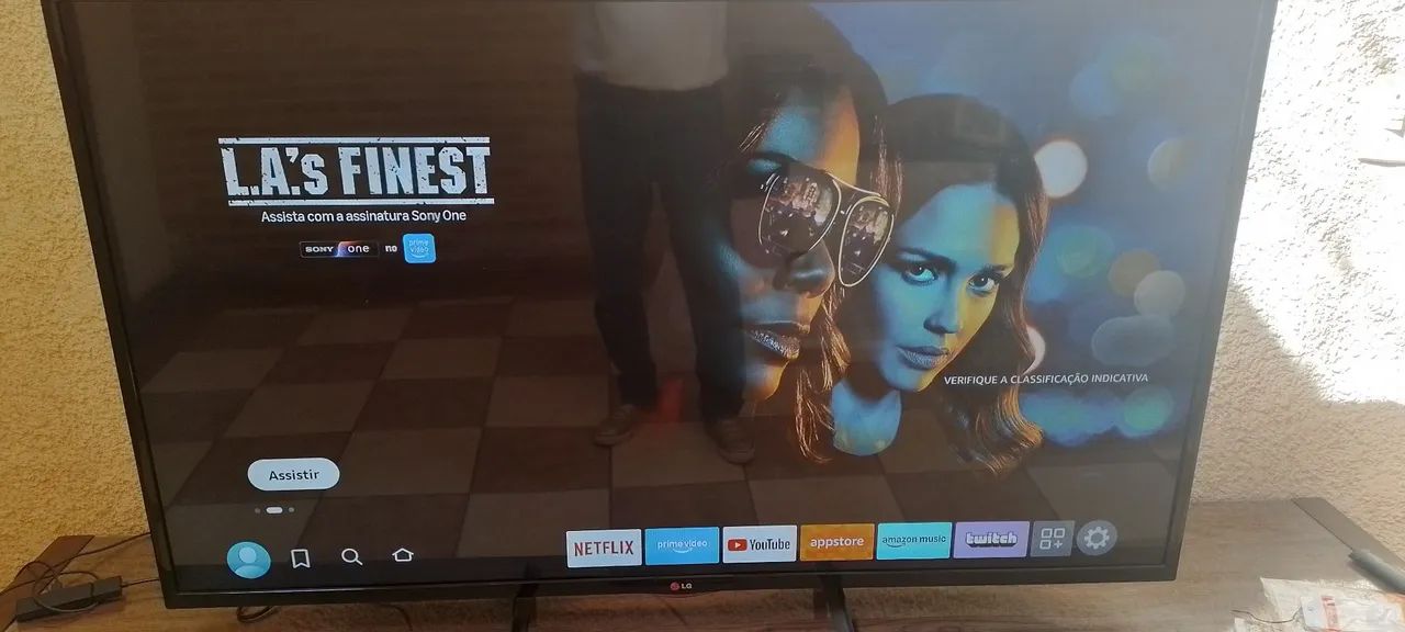 TV LG 55 polegadas. UM CINEMA! - Foto 6
