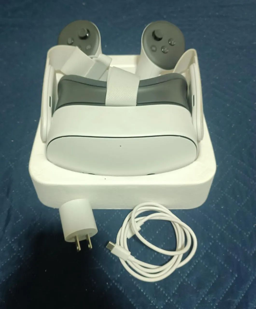 óculos de realidade Virtual meta quest 3s 128gb Branco - Foto 2