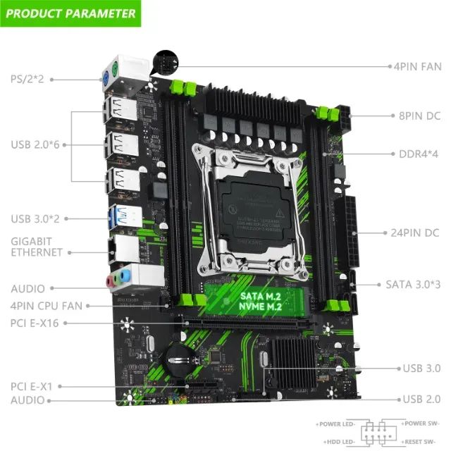 X99 Machinist PR9+Xeon E5 2680 v4 