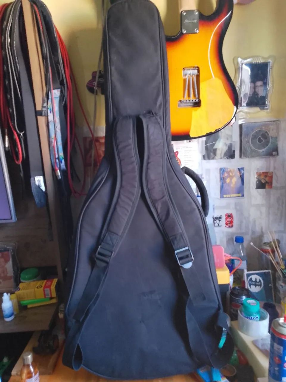BAG violão super ACOLCHOADO tudo ok com ele - Foto 5