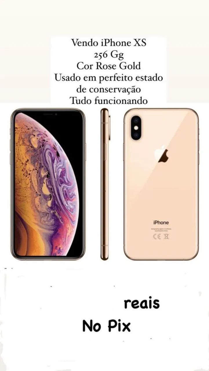 iPhone XS256GB rose Gold 