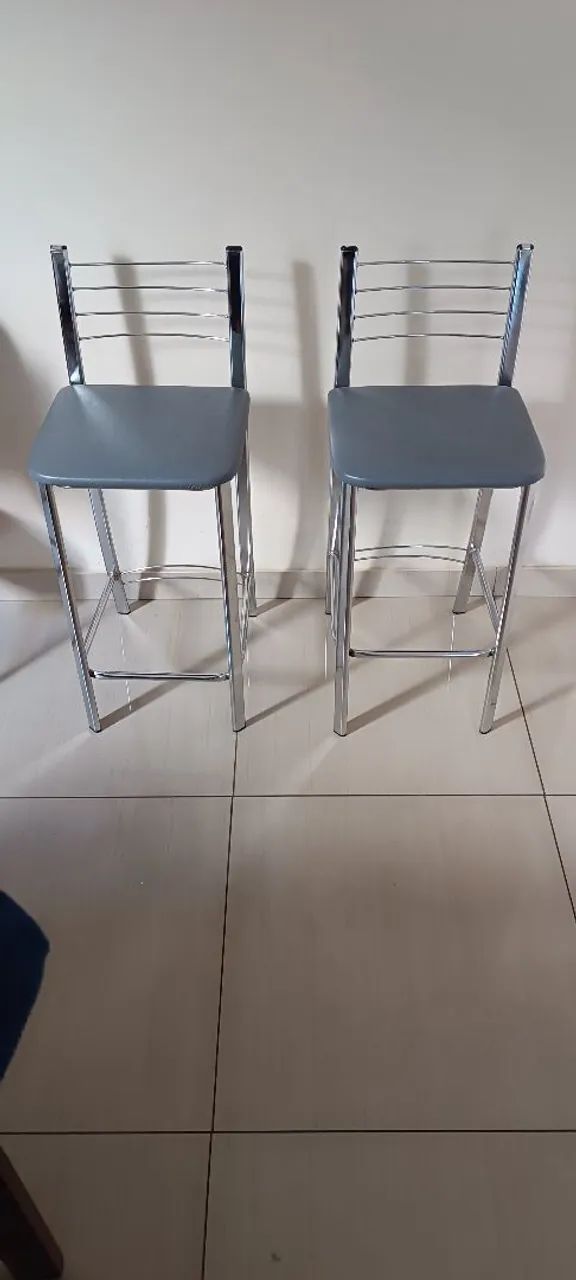 Banquetas cromadas - Foto 2