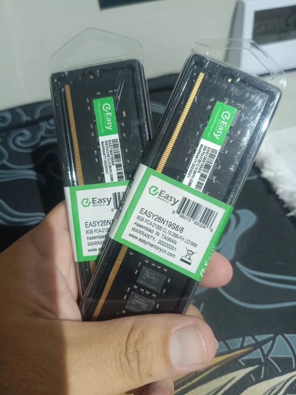 Par Memória DDR4 8Gb para PC415076891451074562