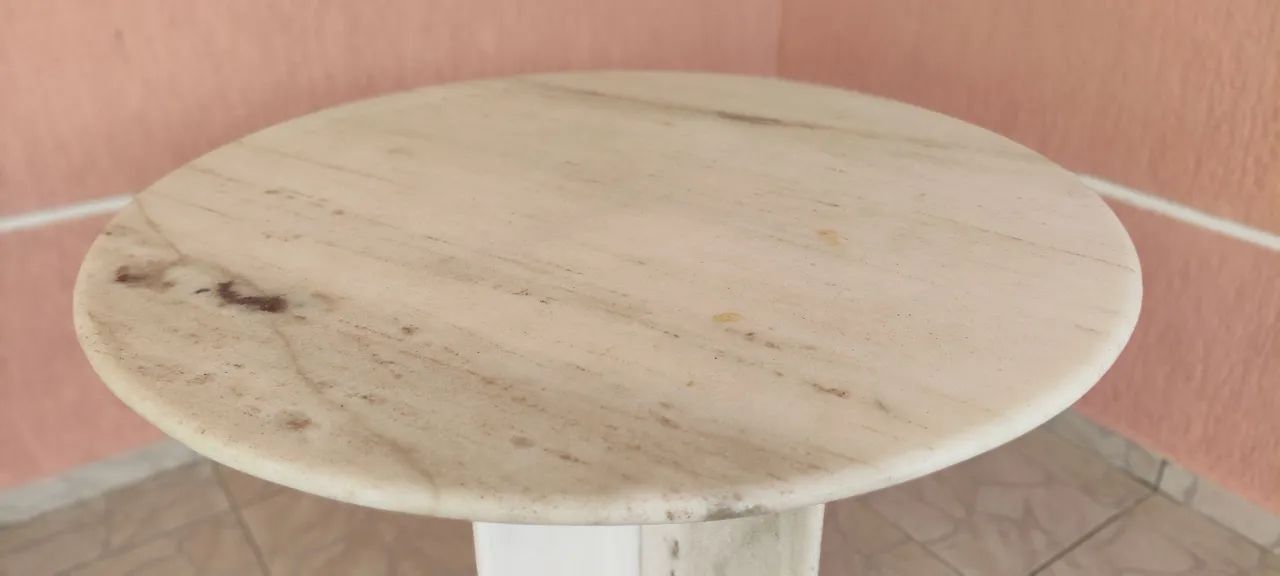 Mesa de Mármore Branco  - Foto 3