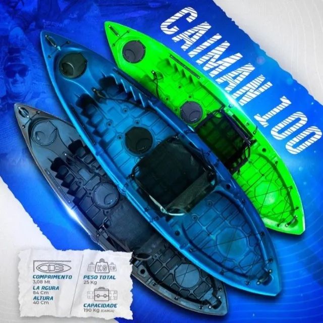 caiaque caiman 100 pronta entrega 