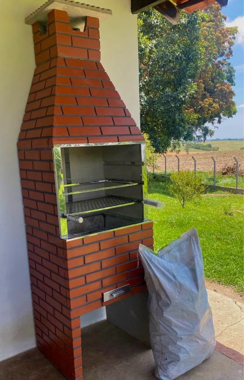 Churrasqueira Pre Moldada Tipo Tijolinho