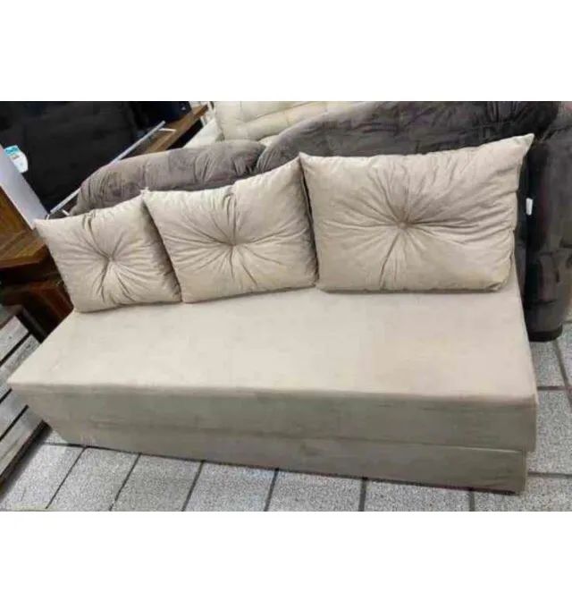 Sofá Cama bege 439340432664842240