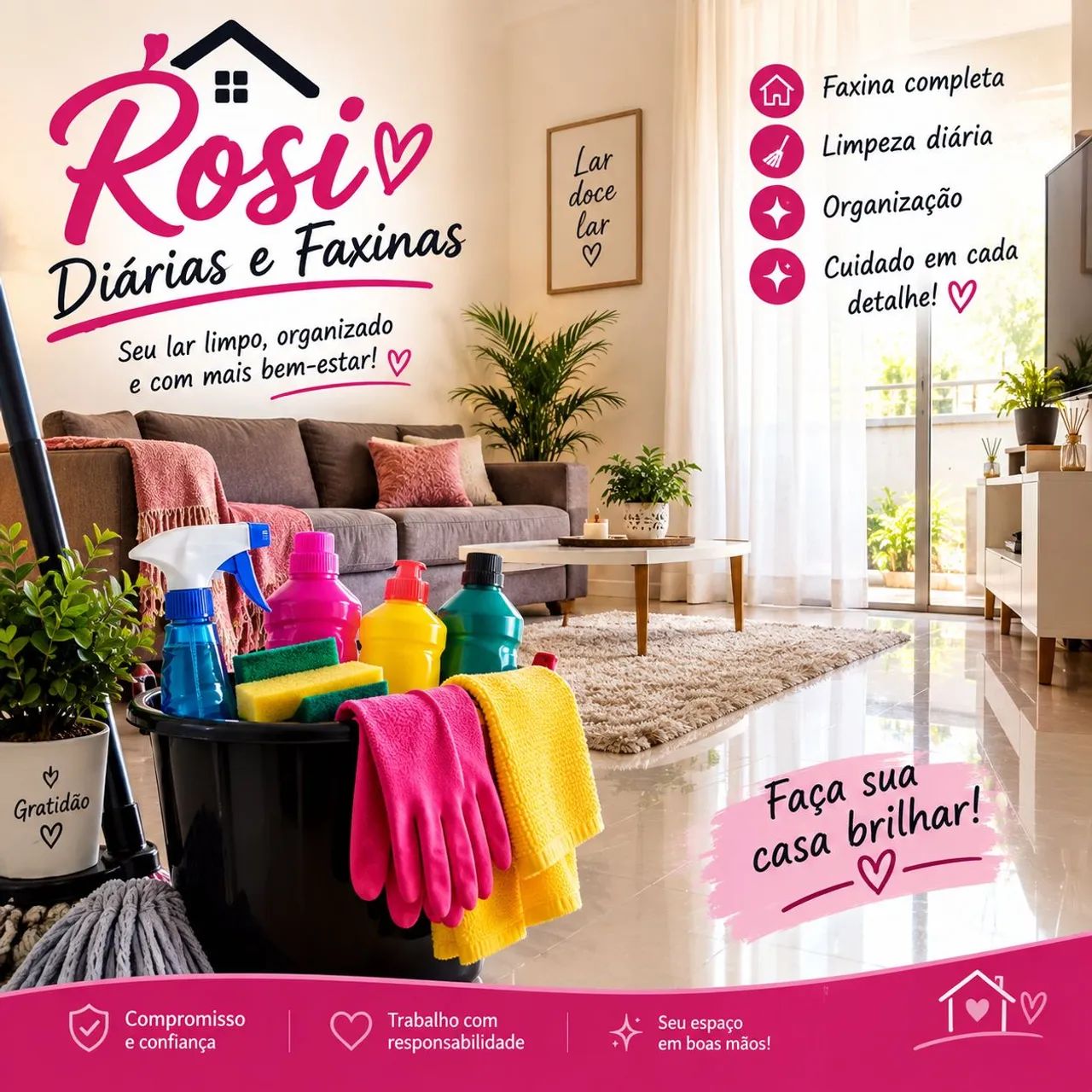 Diarista e Faxinas