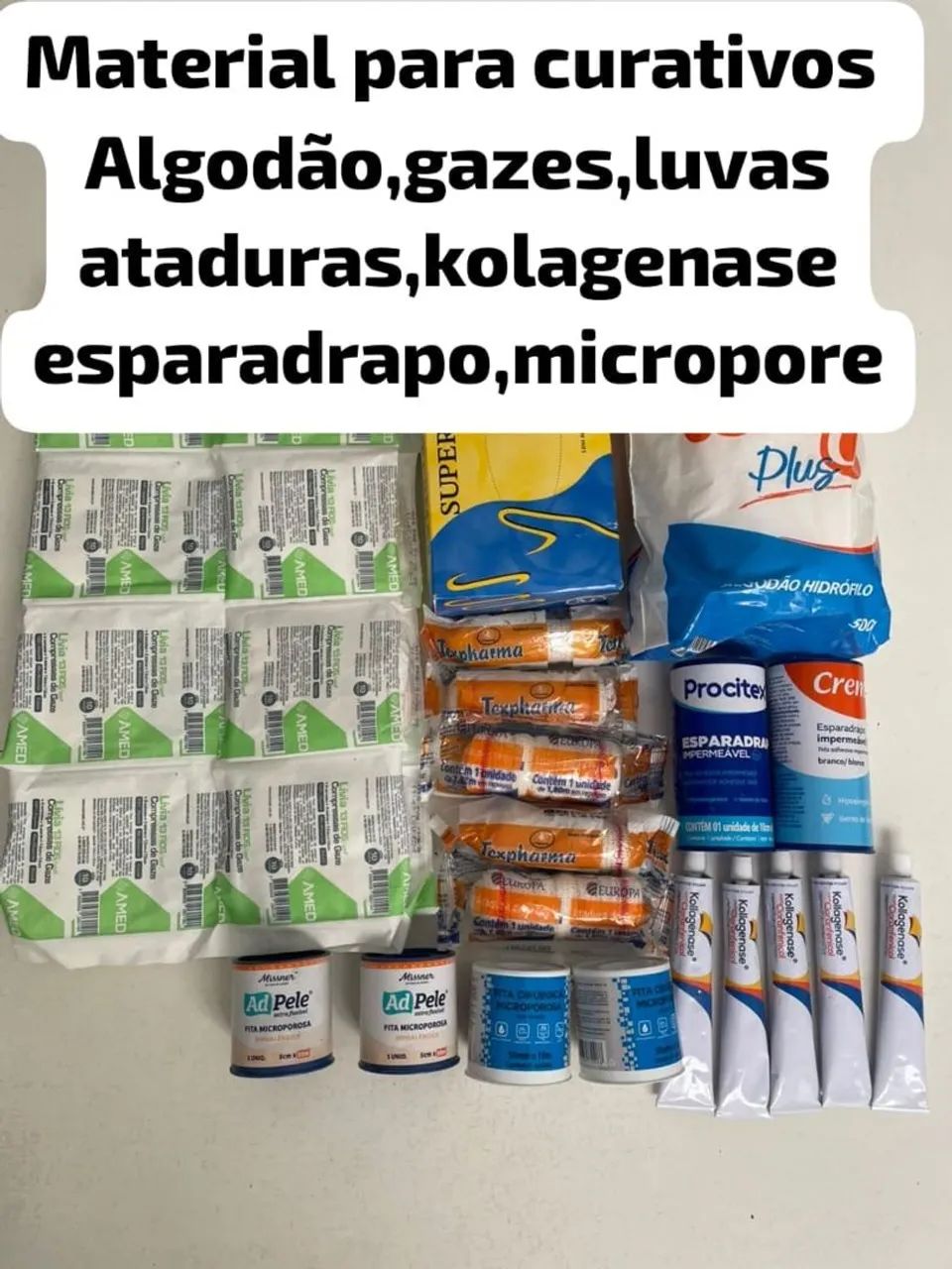 Material para curativos 
