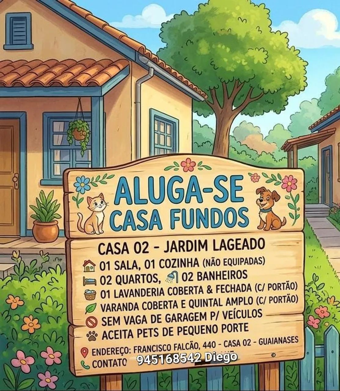 ALUGA SE CASA FUNDOS