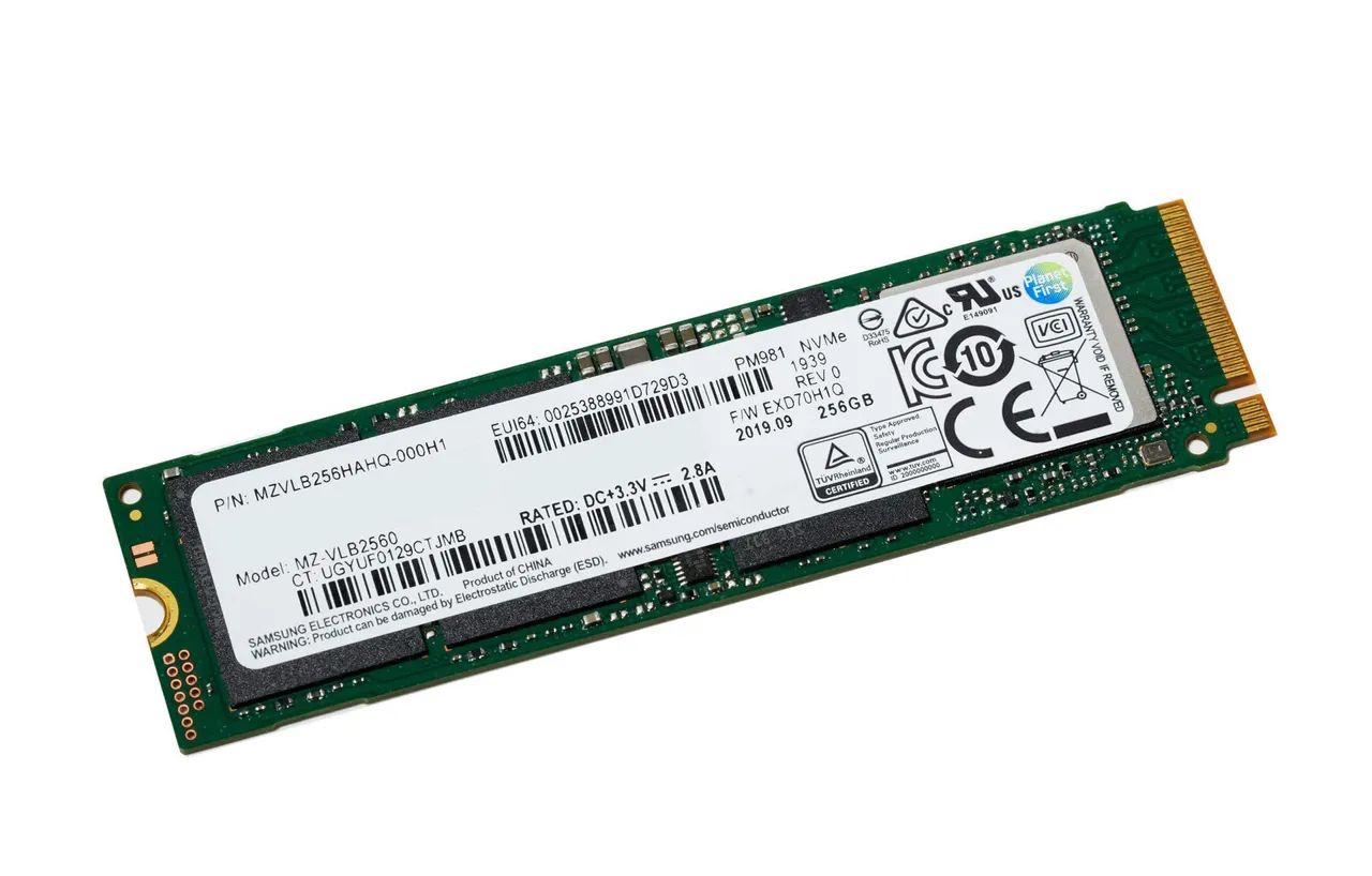 SSD NVME M.2 256gb - UPGRADE M.2 2280 - Armazenamento - Jardim