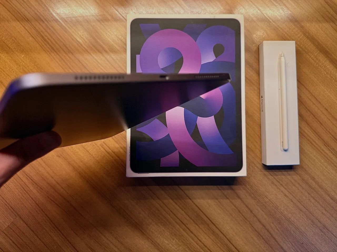 iPad Air 5 geração Purple + Pencil 2 geração - Foto 3