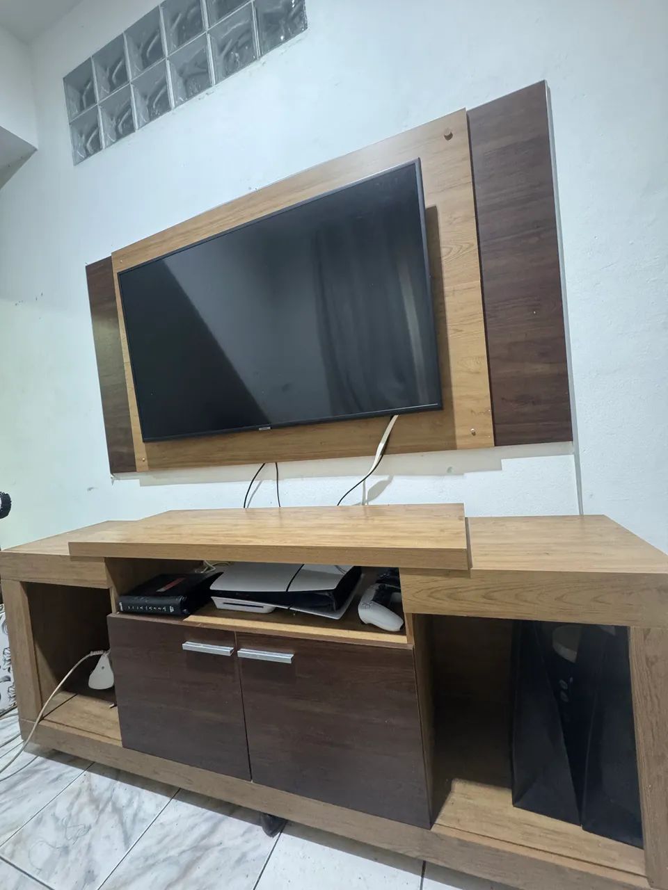Rack com Painel para TV - Ótimo Estado - Foto 2