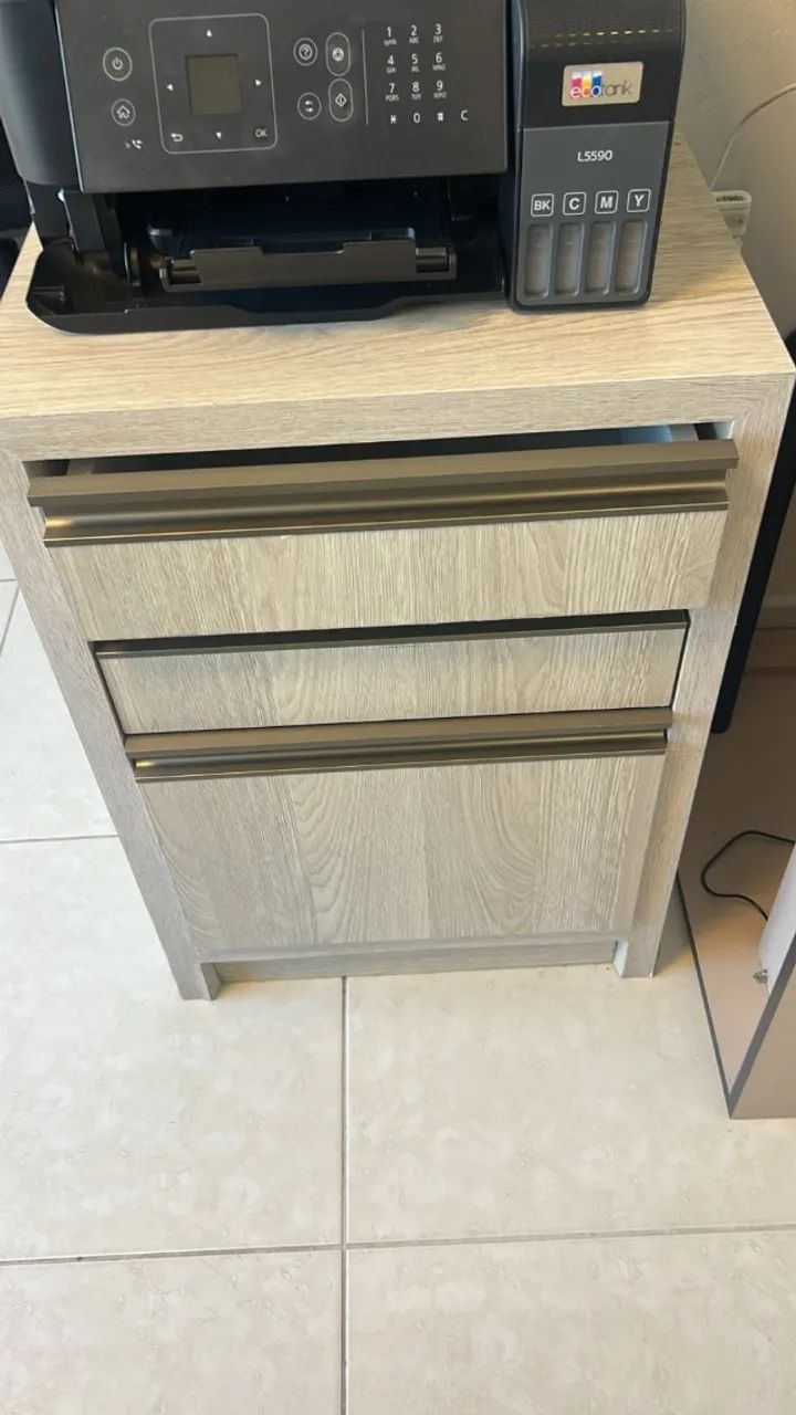 Conjunto de Móveis para Recepção - Balcão + Gaveteiro - Foto 2