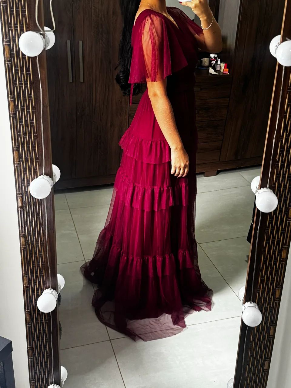 Vestido de Madrinha Marsala - Foto 4