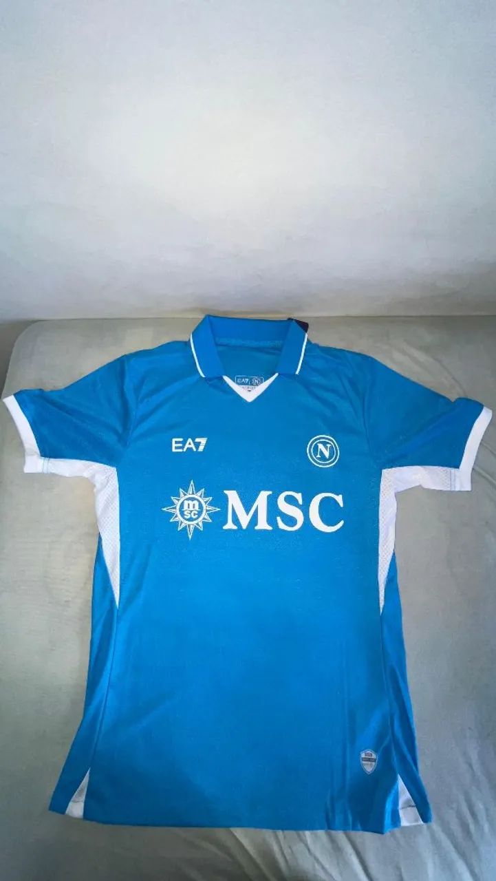 camisa do  napoli - Foto 2