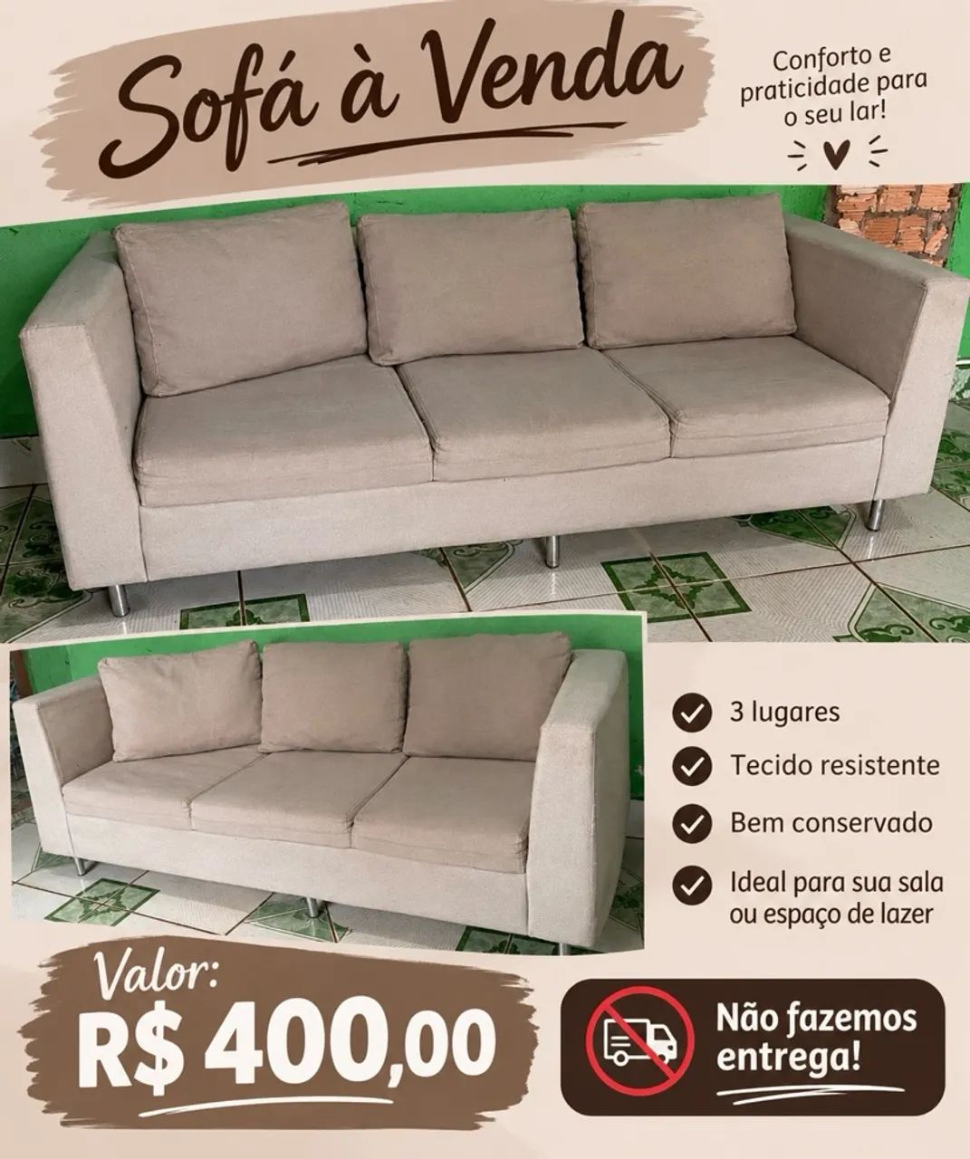 Vendo sofá 