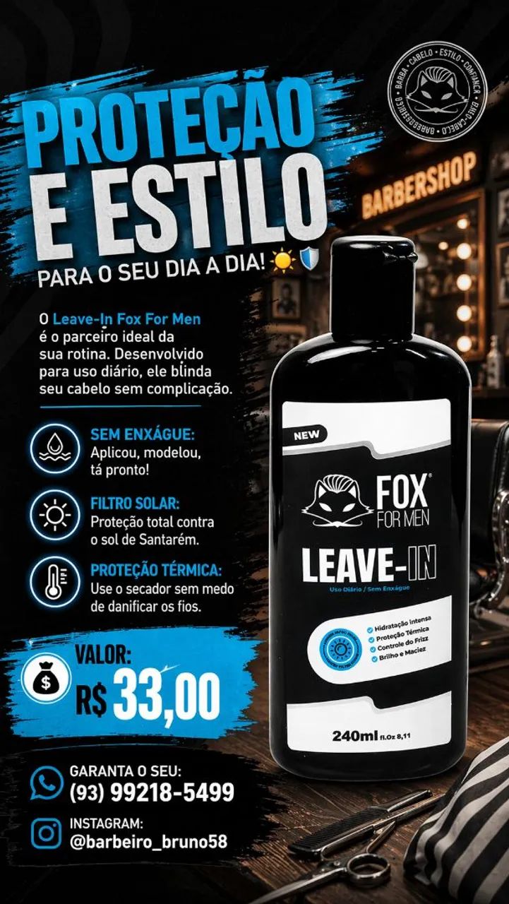 Leave-In Fox For Men 