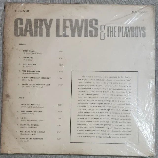Gary Lewis and The Playboys (LP) - Foto 2