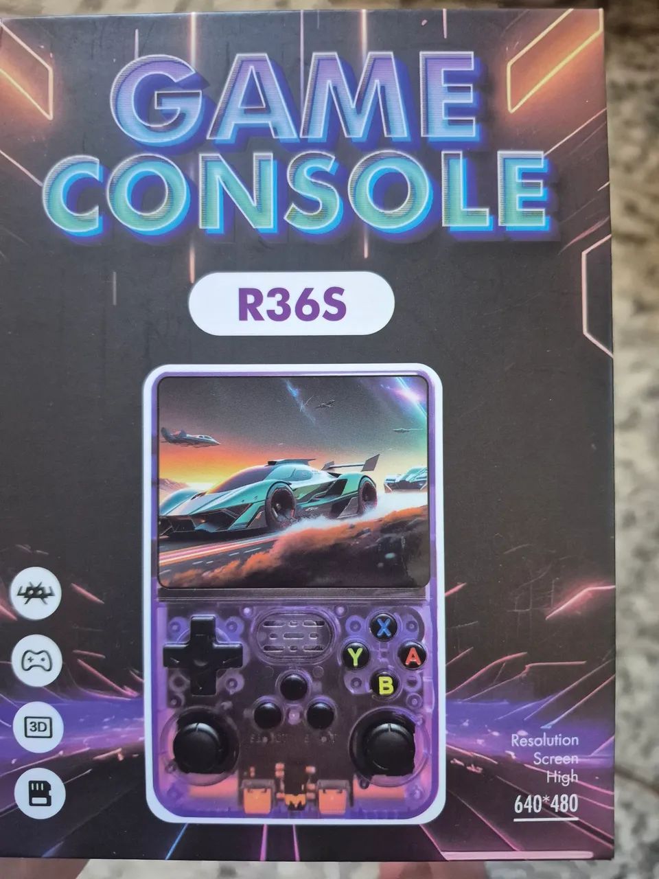 R36s game portátil.