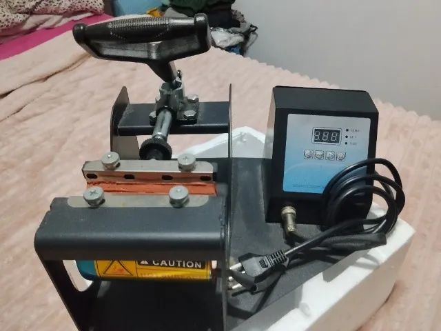Desapegando prensa térmica caneca  - Foto 2