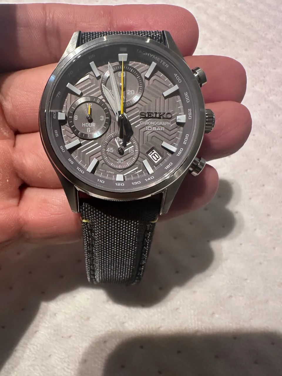 Seiko Cronografo Cinza - Foto 2