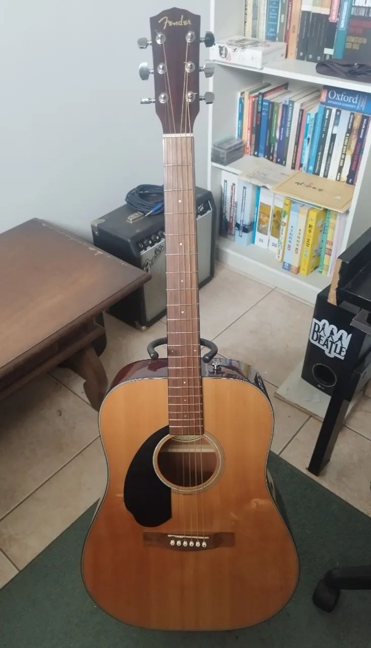 Violão Fender CD-60S Canhoto - Foto 3