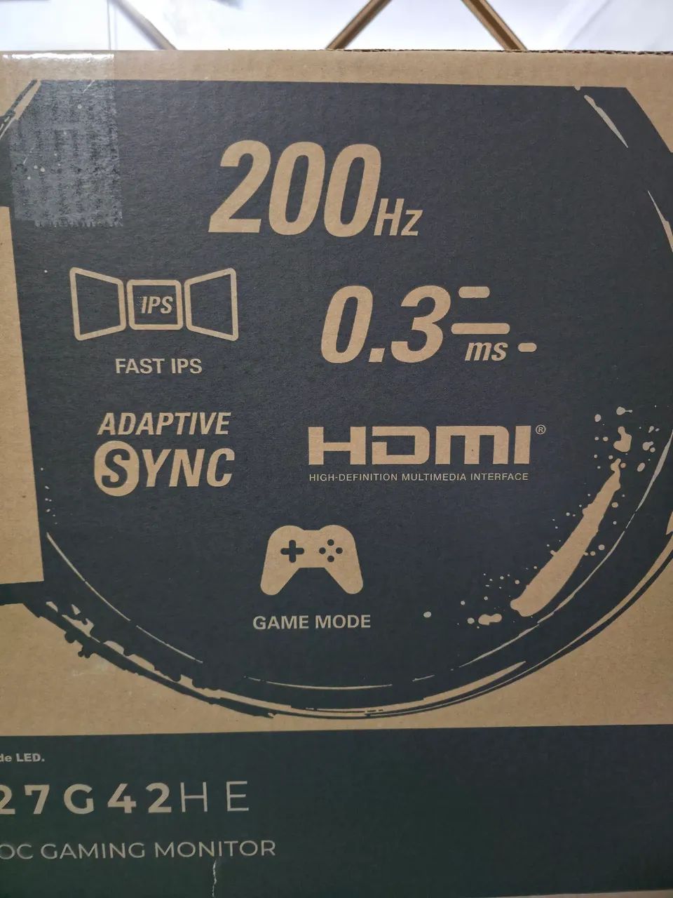 MONITOR GAMER AOC 200HZ 0.3MS  27 POLEGADAS - Foto 3