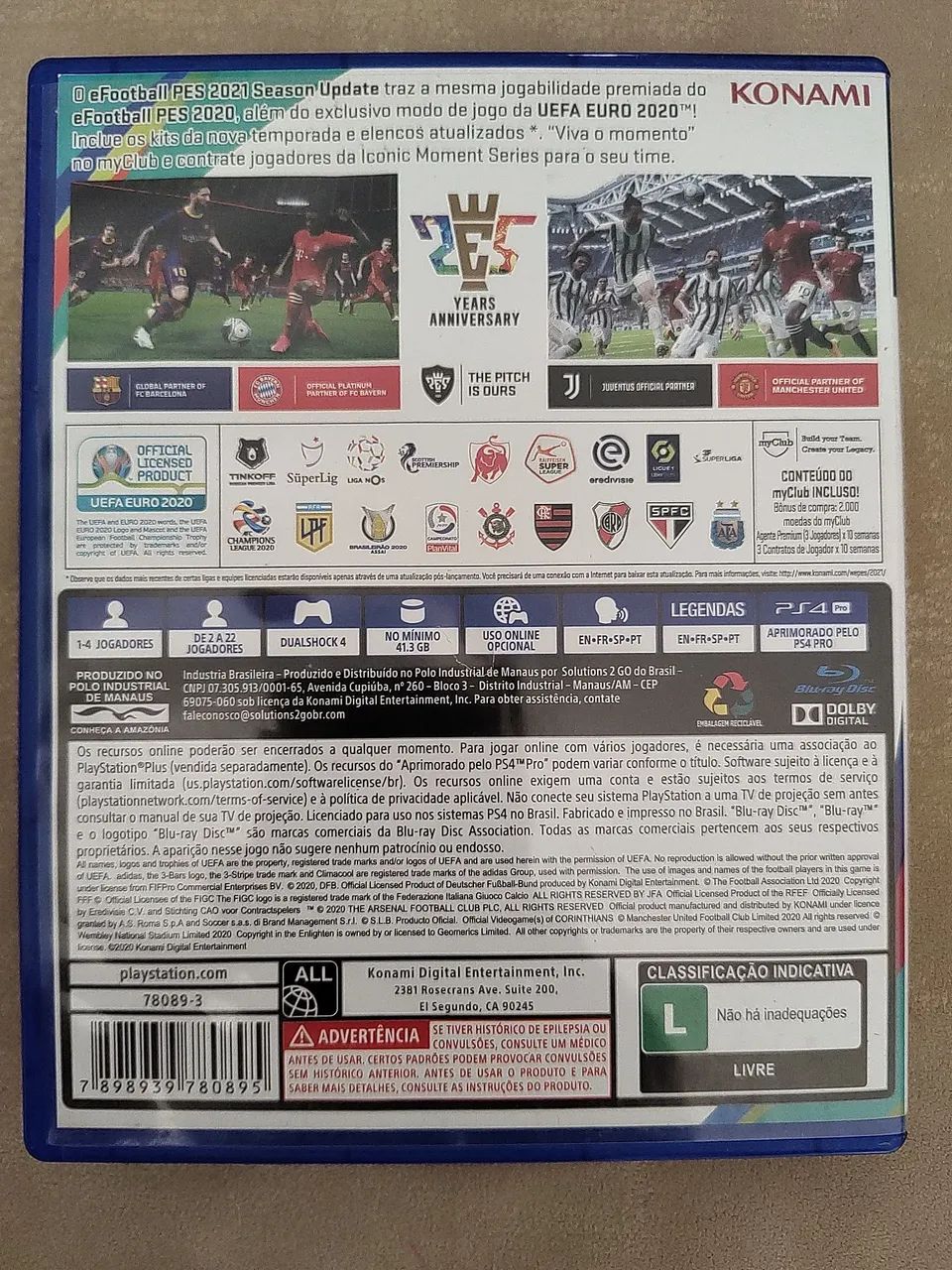PES 2021 PS4 PS5  - Foto 2