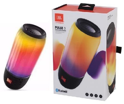 Caixa de Som Bluetooth Jbl pulse 3 Portátil 20w Led Rgb Radio FM Promoção