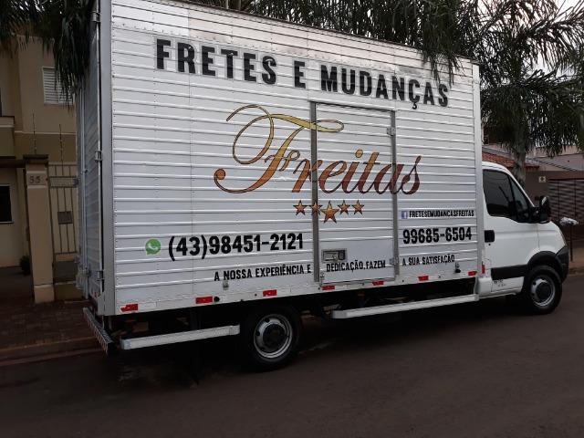 Fretes, Mudanças, caminhão baú, retorno mais barato, caminhonete bau. Parcelado no cartão