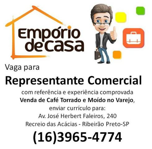 Vaga Representante Comercial - Café