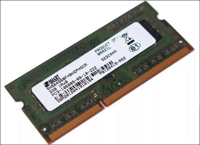 Memória 2 memórias ddr3 2GB notebook