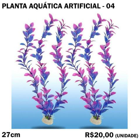 Planta Aquática Artificial 04 para Aquário