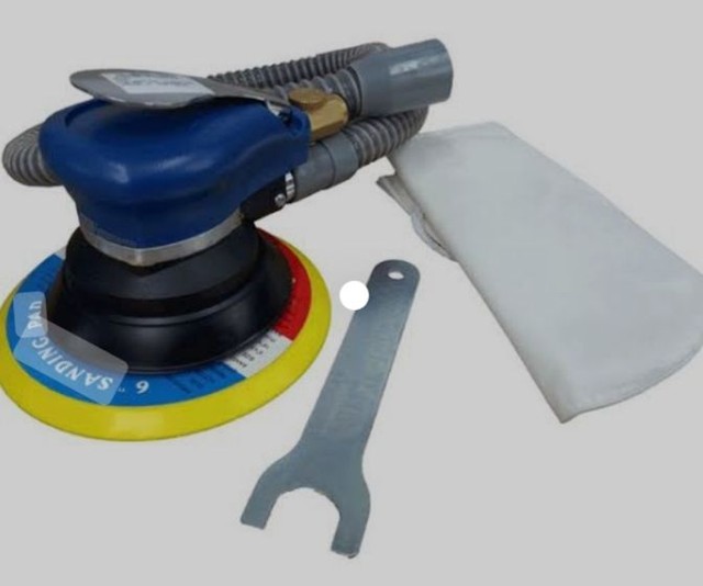 Lixadeira Orbital 6" com Aspirador - Pneumática - Produto Novo!!! - Foto 3
