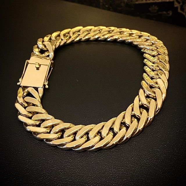 Pulseira em ouro 18k 750 75 gramas
