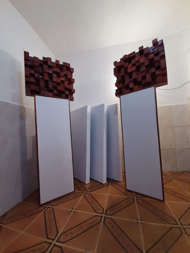 Painel Acústico - Bass Trap e difusores acústica - Combinação Para seu Tratamento Acústico - Foto 3