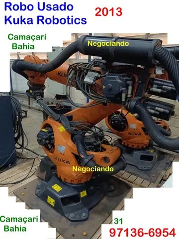 Kuka Robotics Robô Industrial Produção Fabrica Maquinas Camaçari Bahia Leia o Anuncio - Foto 4