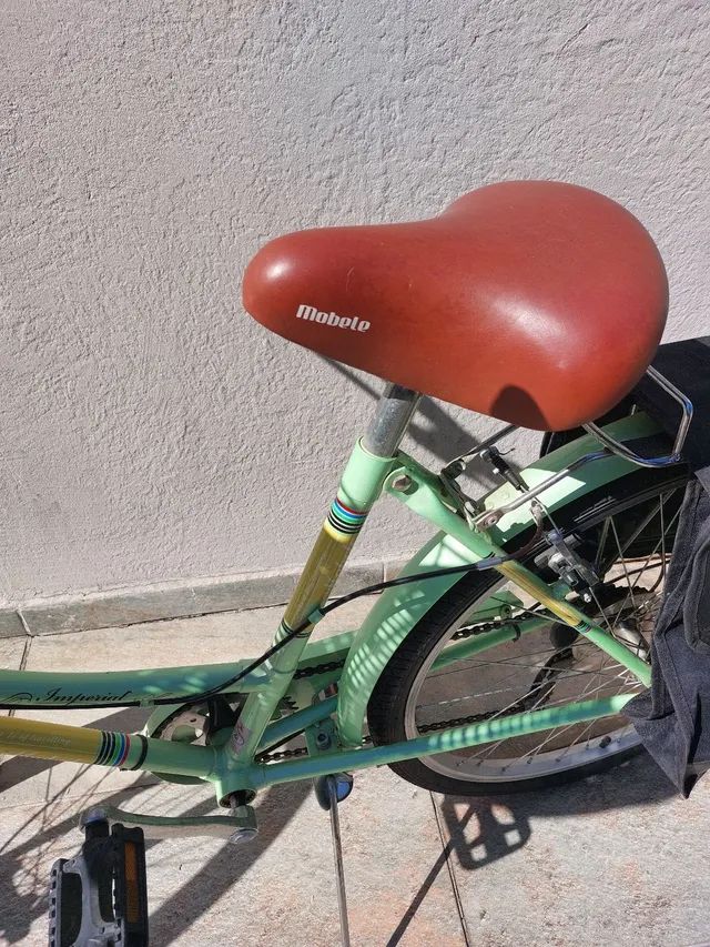 Bicicleta Mobele Imperial Completa Aro 26 Verde 7V