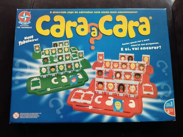 Jogo Infantil Cara A Cara Estrela Com Aplicativo De Celular