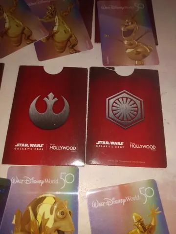 6 Cards Ticket Usados para coleção Cards 50 anos Disney - Foto 2