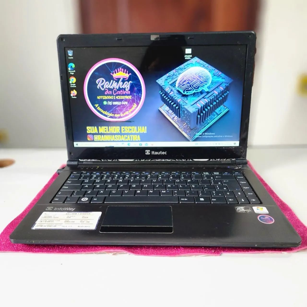 Notebook Itautec - Preço pra hoje! 