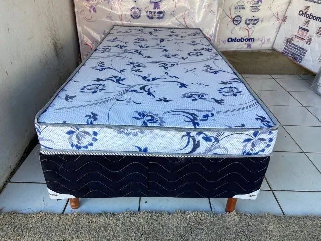 Cama Box Solteiro Base + Colchão 599$