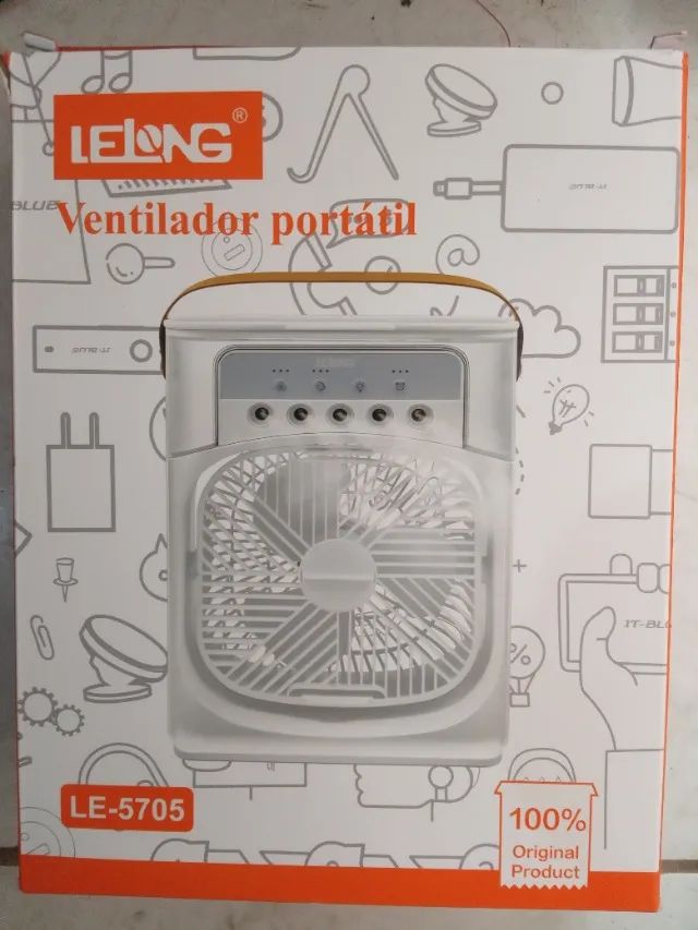 Climatizador Portátil Lelong 5705 Branco 110v/220v