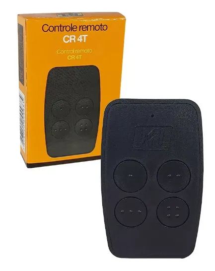 Controle Remoto de Portão Eletrônico Jfl CR-4T 433,92mhz 4-Botões - Foto 3