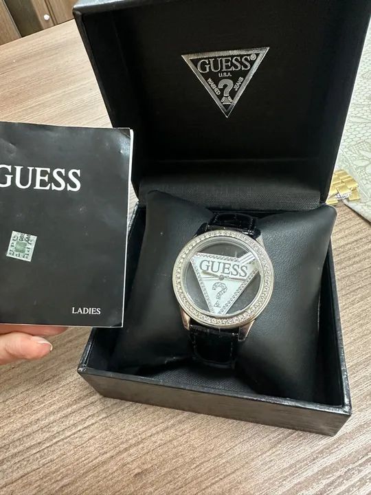 Relógio Guess original com pedrinhas  - Foto 5