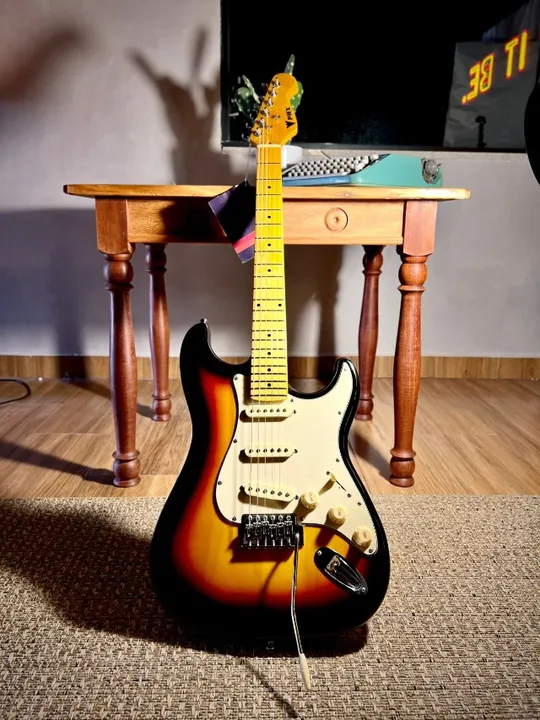 Guitarra PHX Sunset ST-2 Stratocaster 3 Tone Sunburst - NOVA