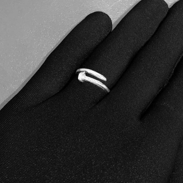 Anel prego | Camadas em Prata 925 - Foto 2